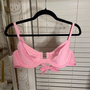 Non padded bikini top